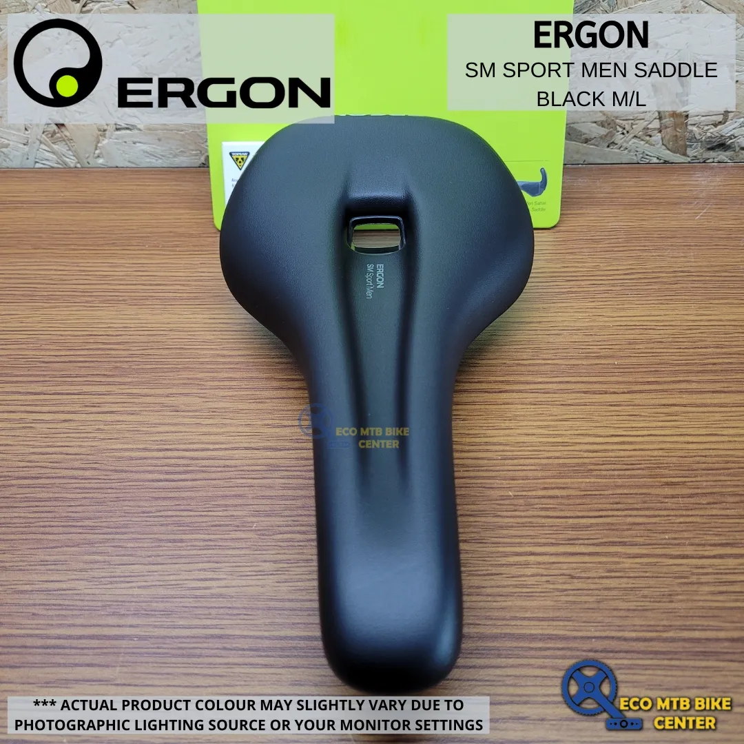 ERGON BIKES Saddle SM Sport Men Black