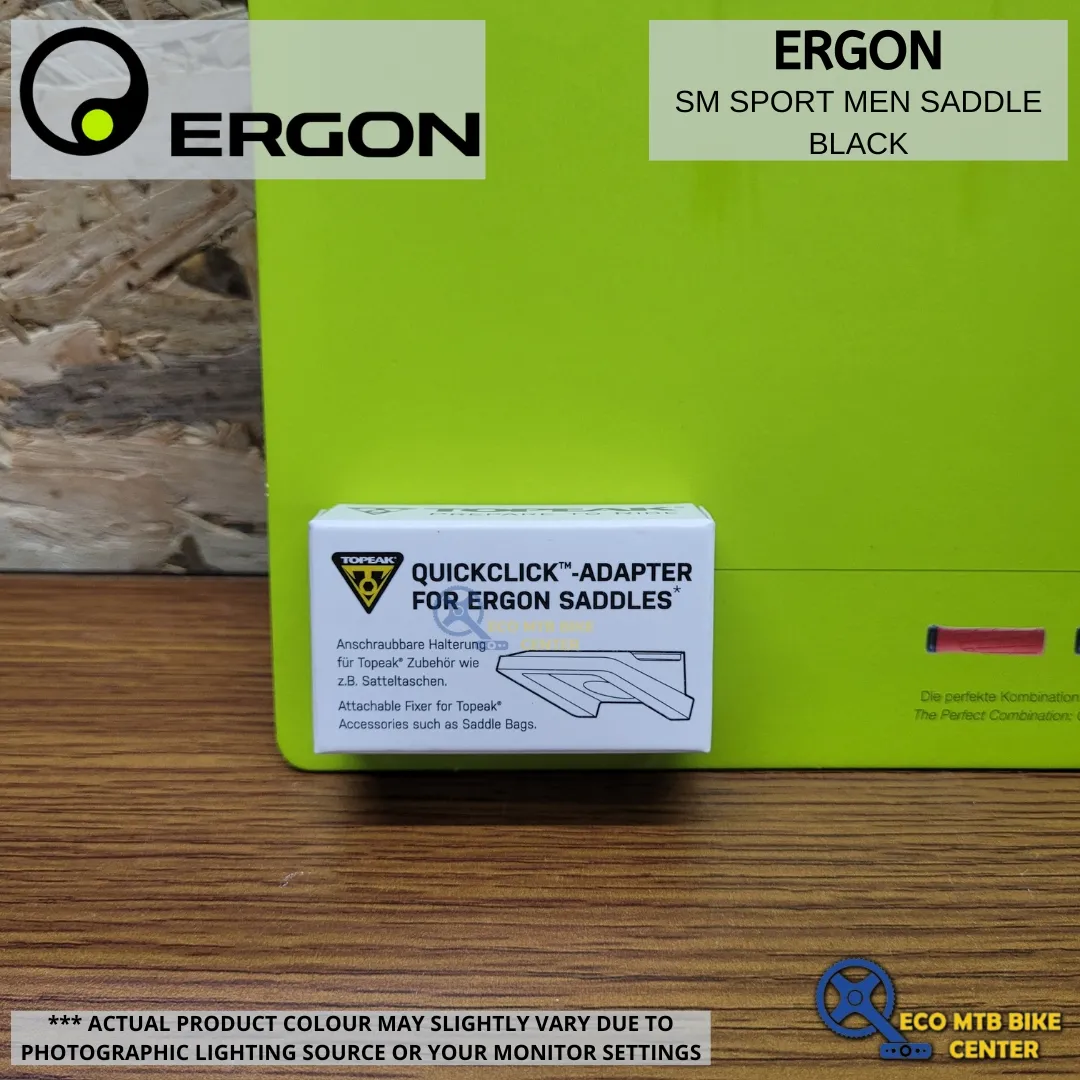 ERGON BIKES Saddle SM Sport Men Black