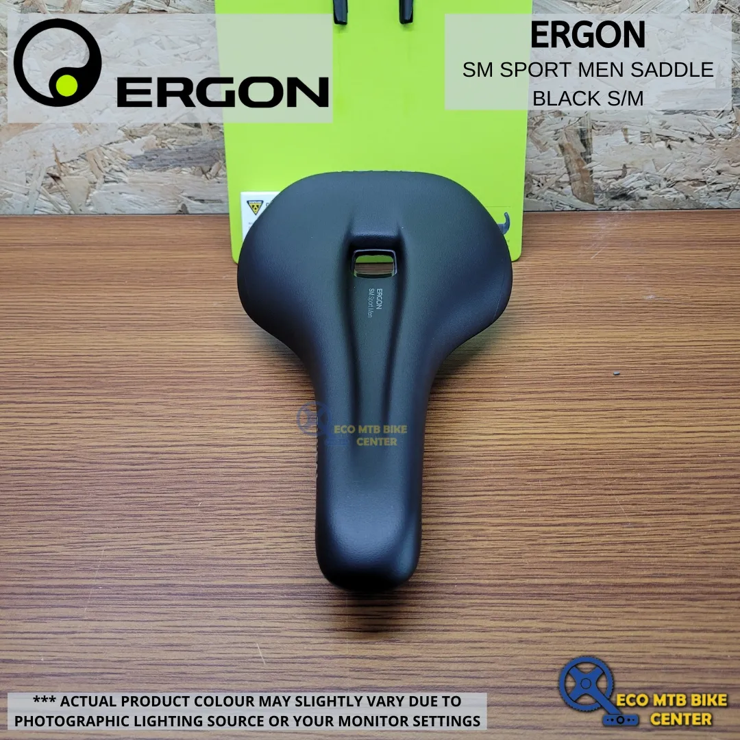 ERGON BIKES Saddle SM Sport Men Black