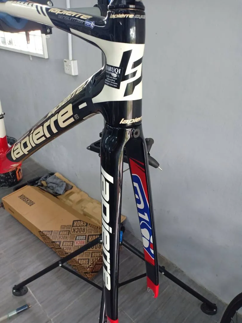 (sold) Use Carbon Frame Lapierre Sensium 300 Team FDJ High Modulus