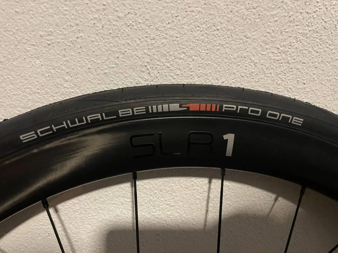 Wheelset SLR1 + Cadex Race Tyre + Schwalbe Pro One (new)