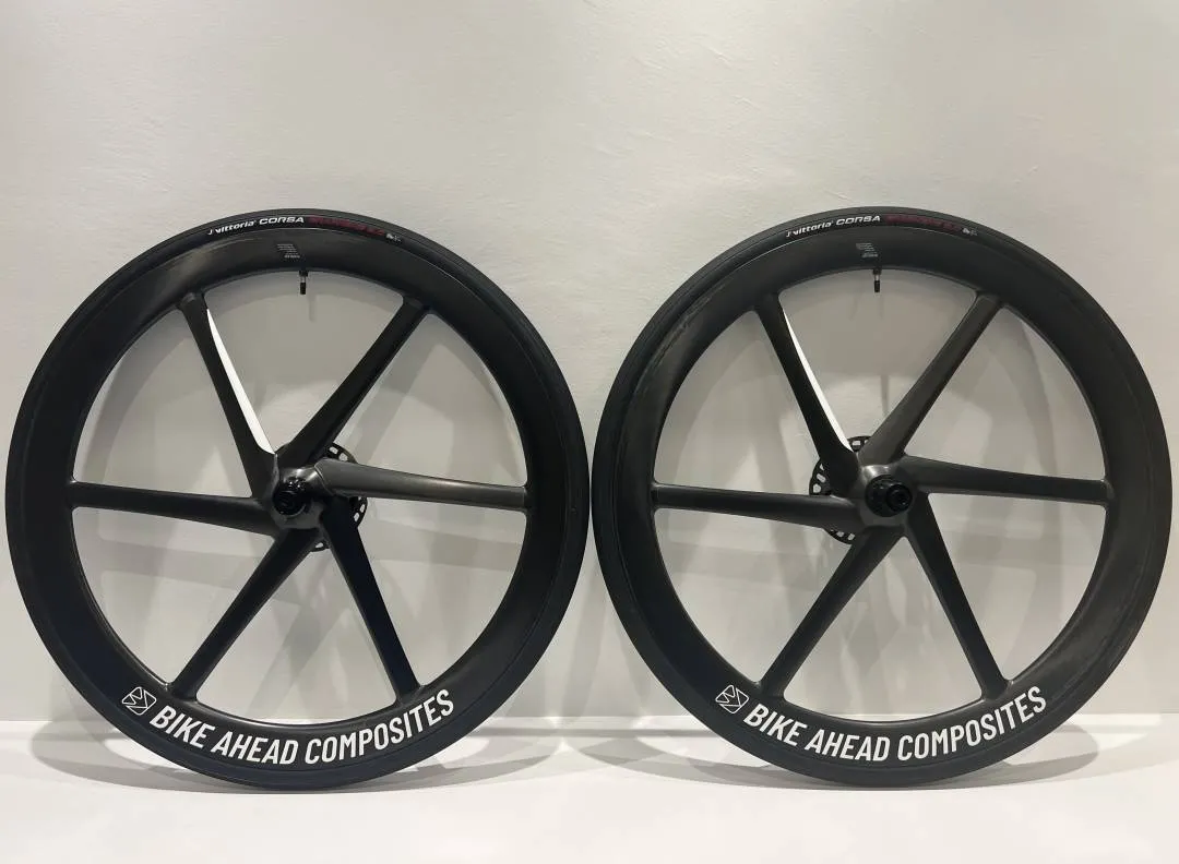 [SOLD!] Used Bike Ahead Biturbo Aero Wheelset (Shimano Bodyhub)