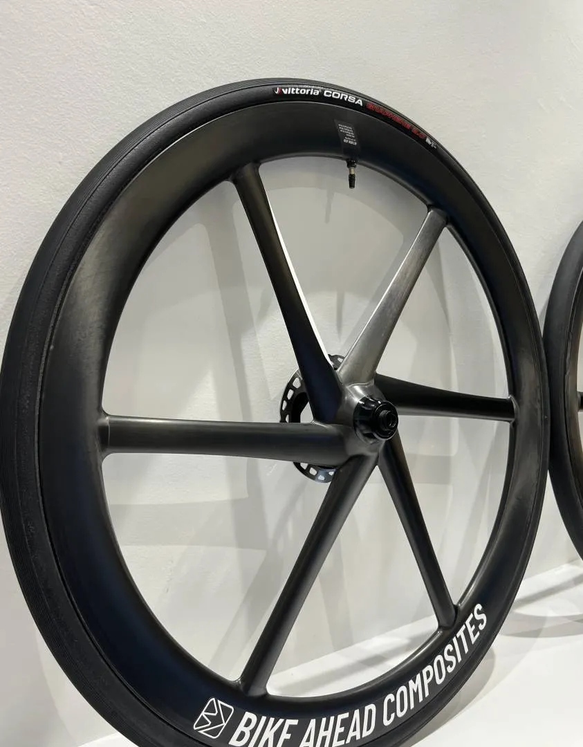 [SOLD!] Used Bike Ahead Biturbo Aero Wheelset (Shimano Bodyhub)