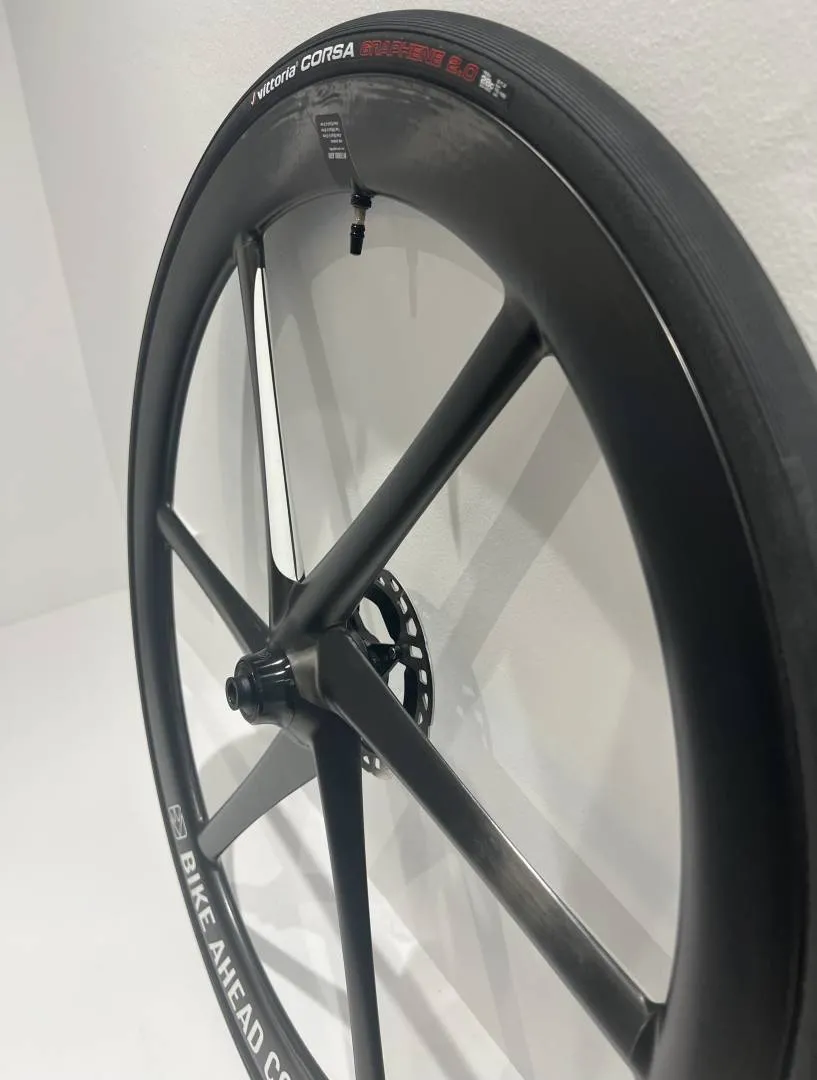 [SOLD!] Used Bike Ahead Biturbo Aero Wheelset (Shimano Bodyhub)