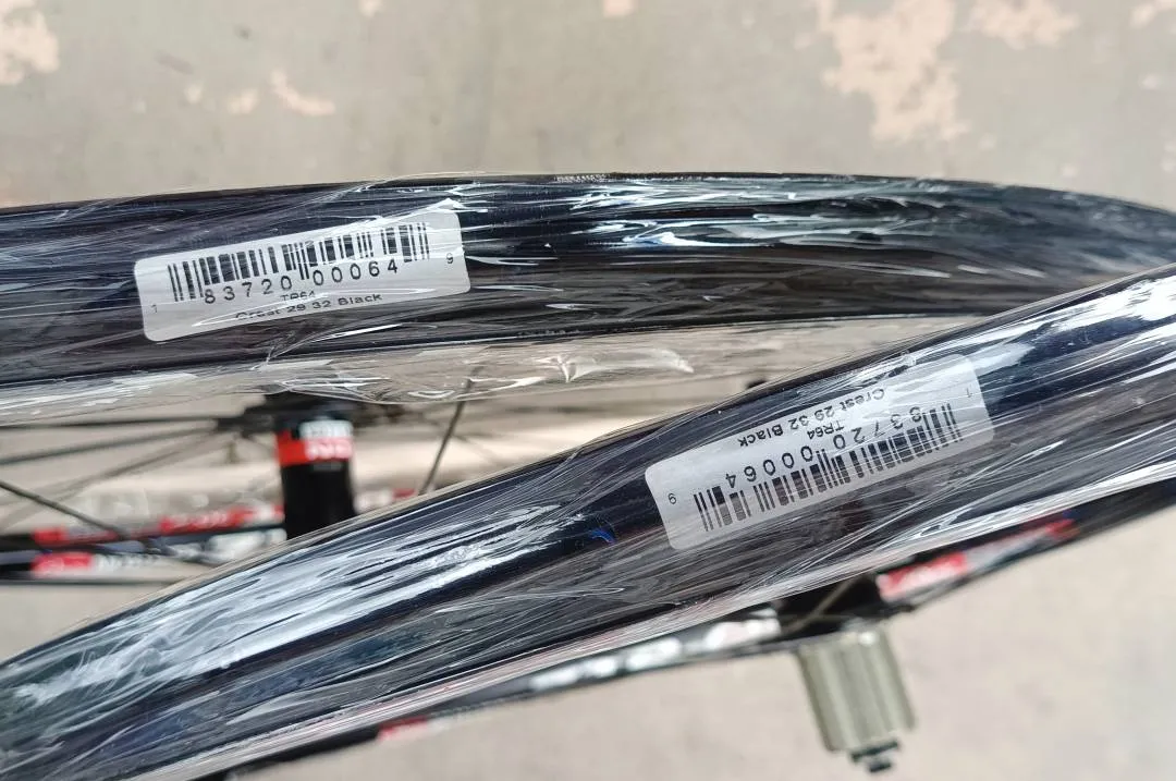 New 29er Custom Ztr Crest wheelset