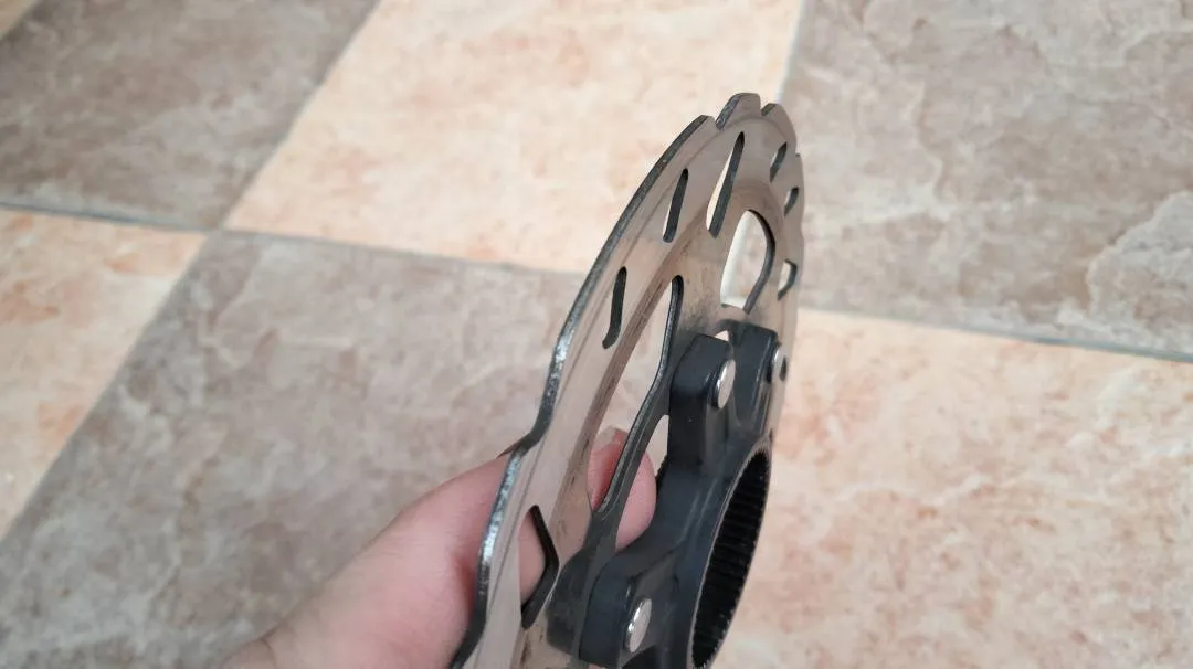 Shimano 105 rotor used 160mm &amp; 140mm