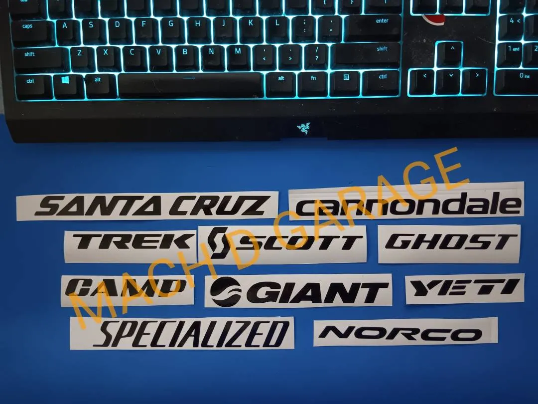 MTB bike stickers