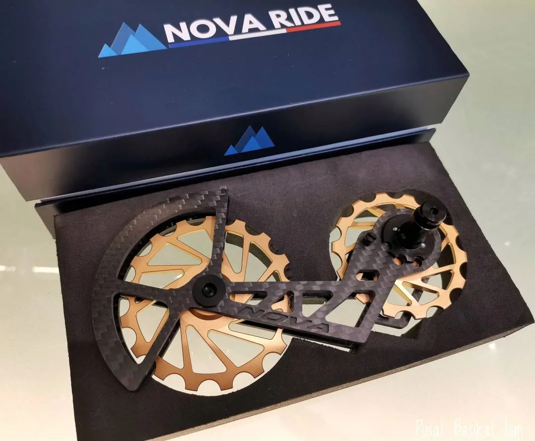 Nova Ride Carbon Ceramic Oversize Pulley