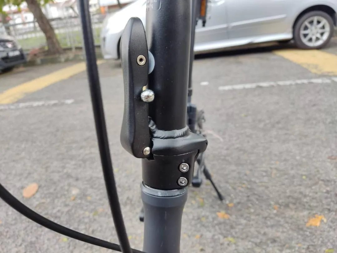 20â€ Trs wind folding bike 8sp shimano gear