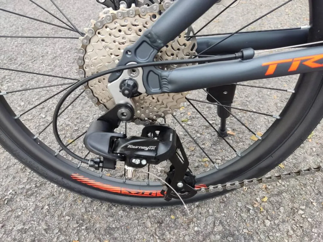 20â€ Trs wind folding bike 8sp shimano gear