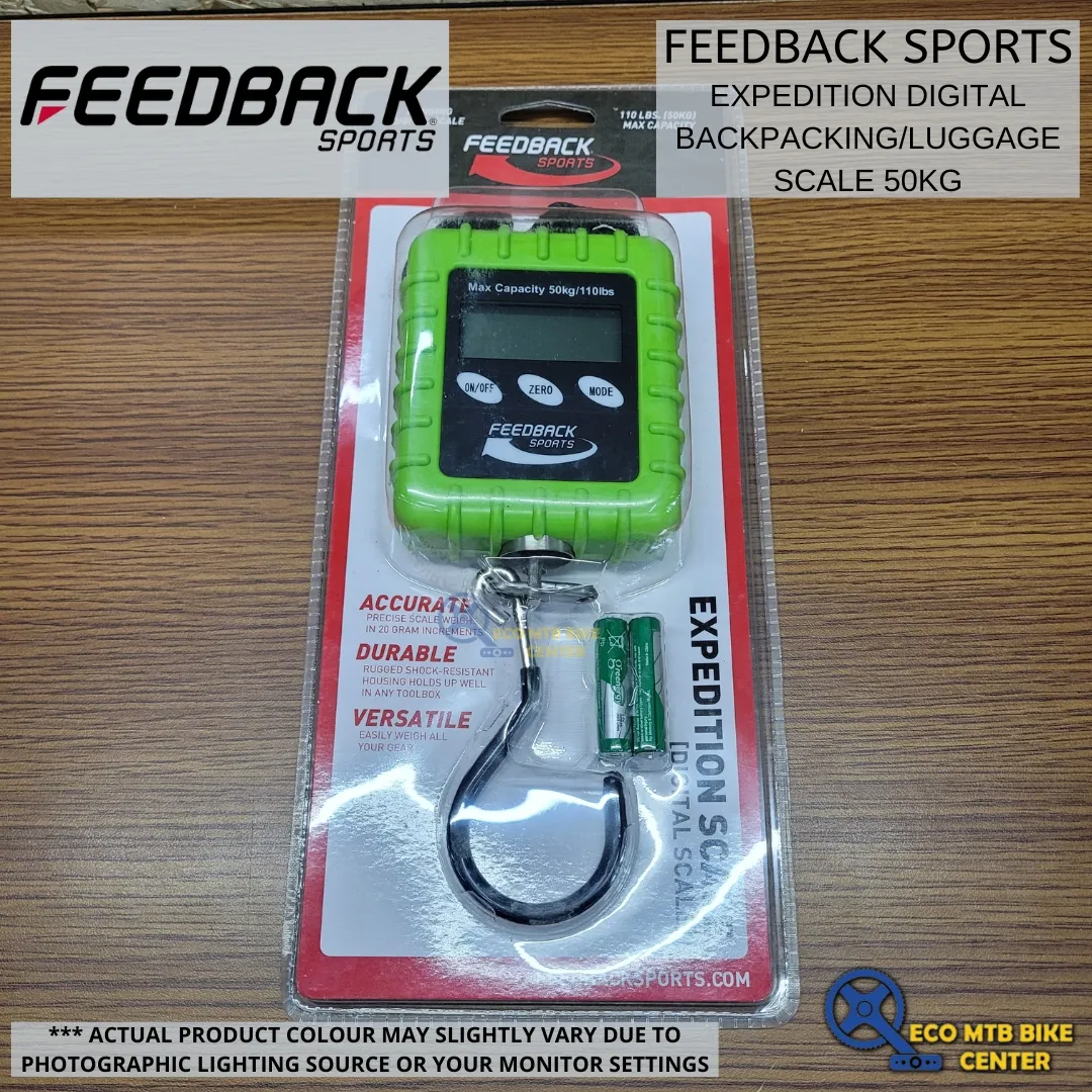 FEEDBACK SPORTS Expedition Digital Backpacking/Luggage Scale 50kg