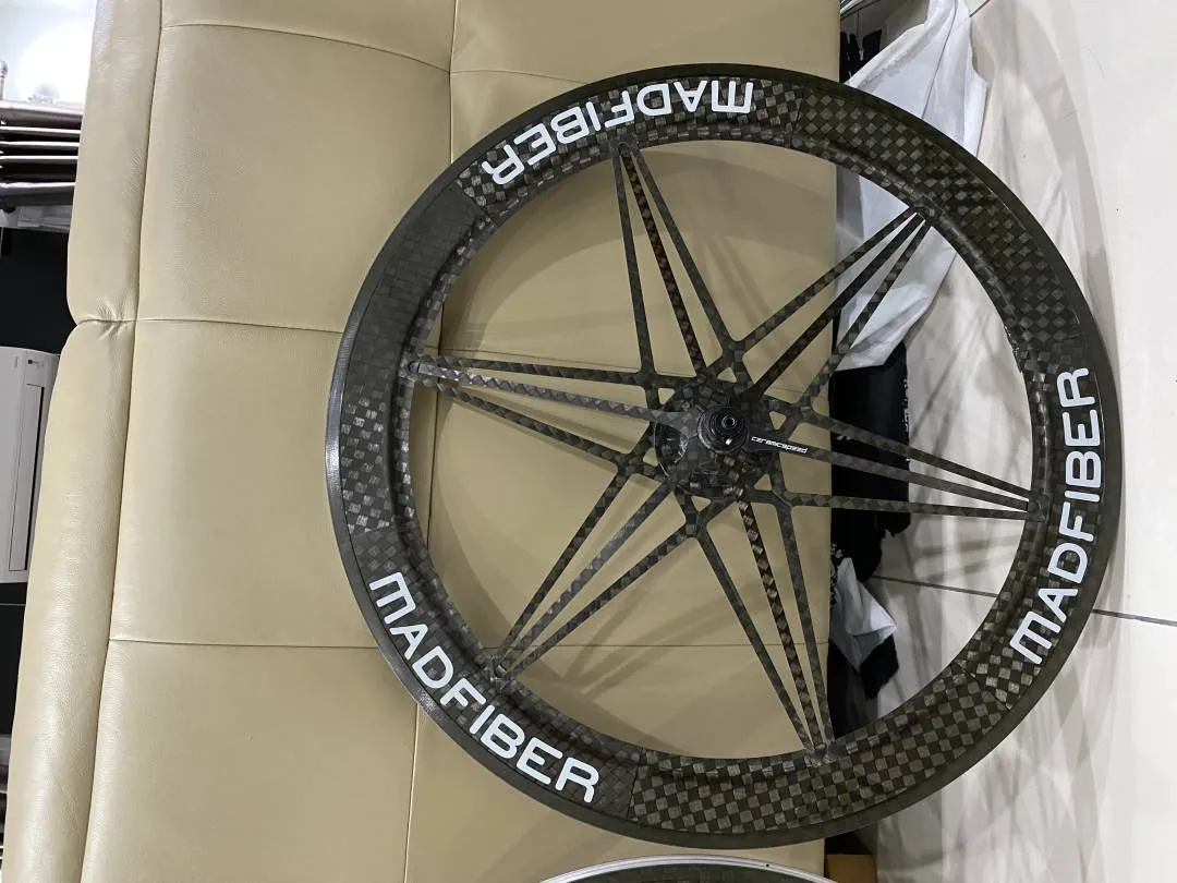 Mad fiber 2.0 clincher road wheelset