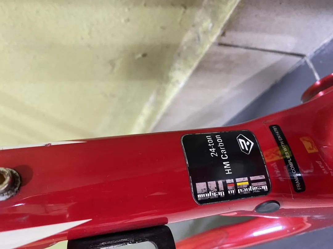 RIDLEY LIZ CARBON FRAME (XS)-RIM BRAKE