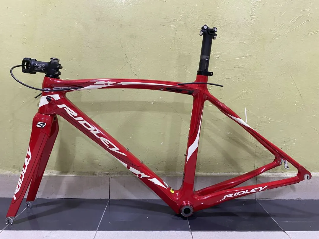 RIDLEY LIZ CARBON FRAME (XS)-RIM BRAKE