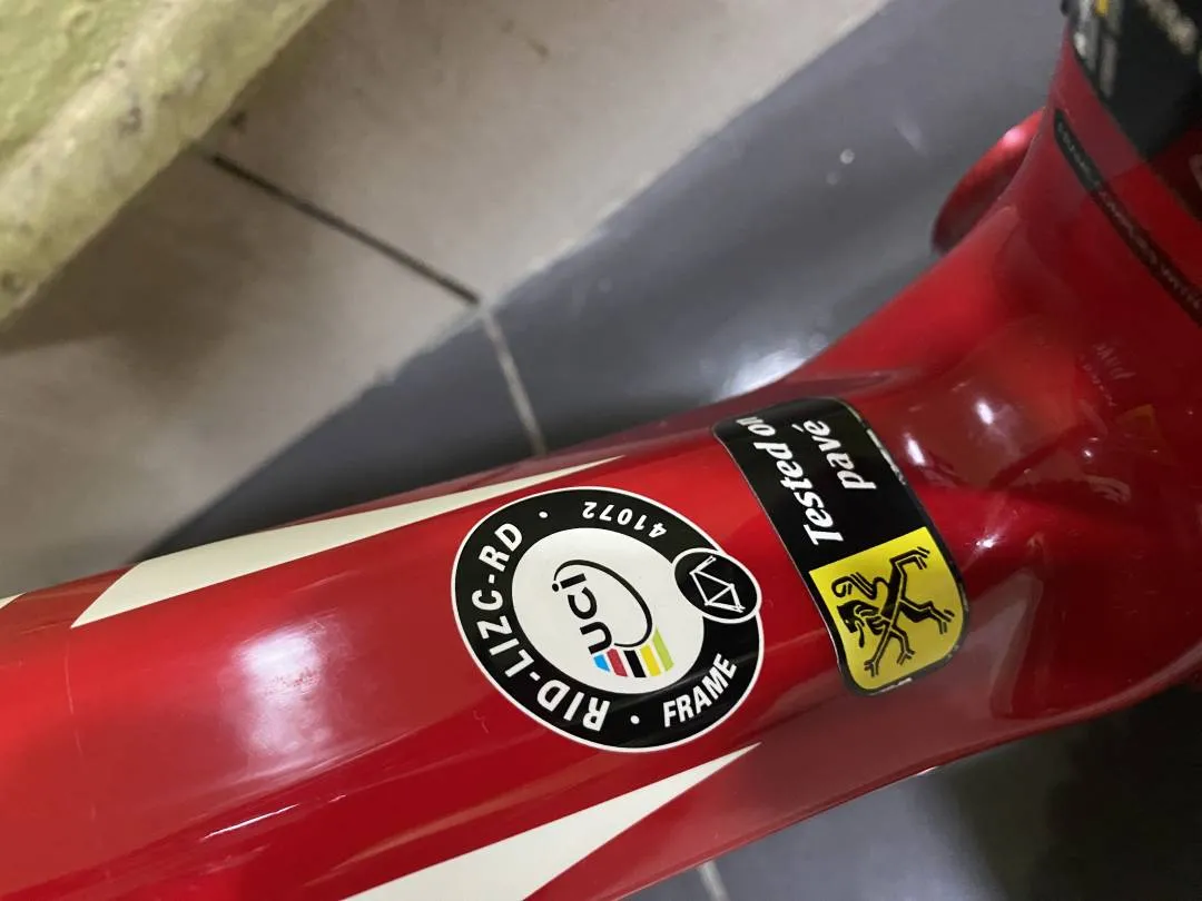 RIDLEY LIZ CARBON FRAME (XS)-RIM BRAKE