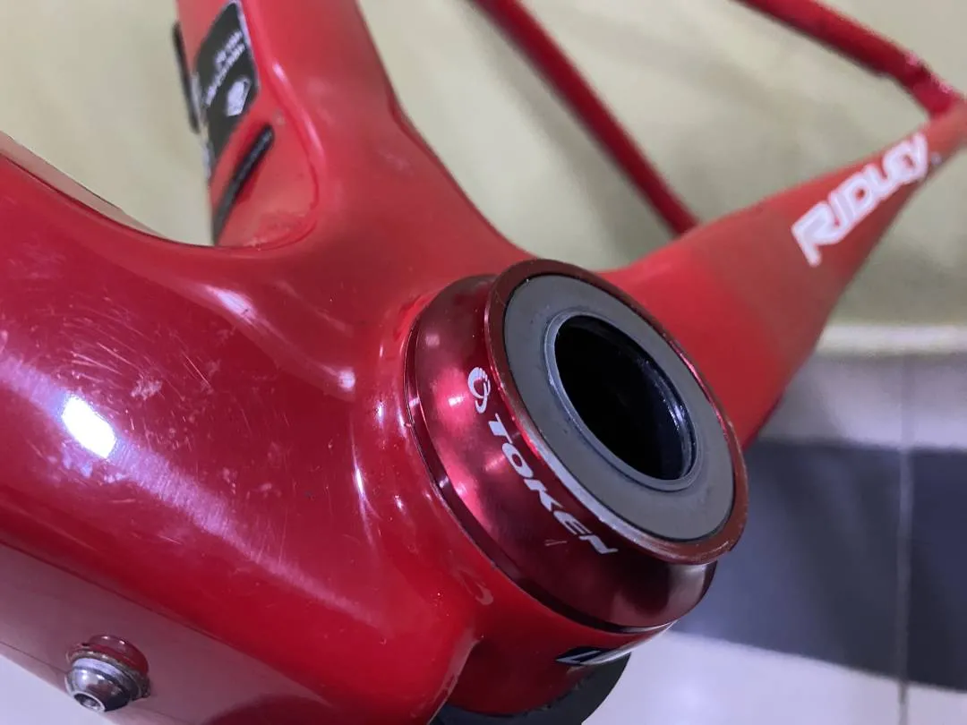 RIDLEY LIZ CARBON FRAME (XS)-RIM BRAKE