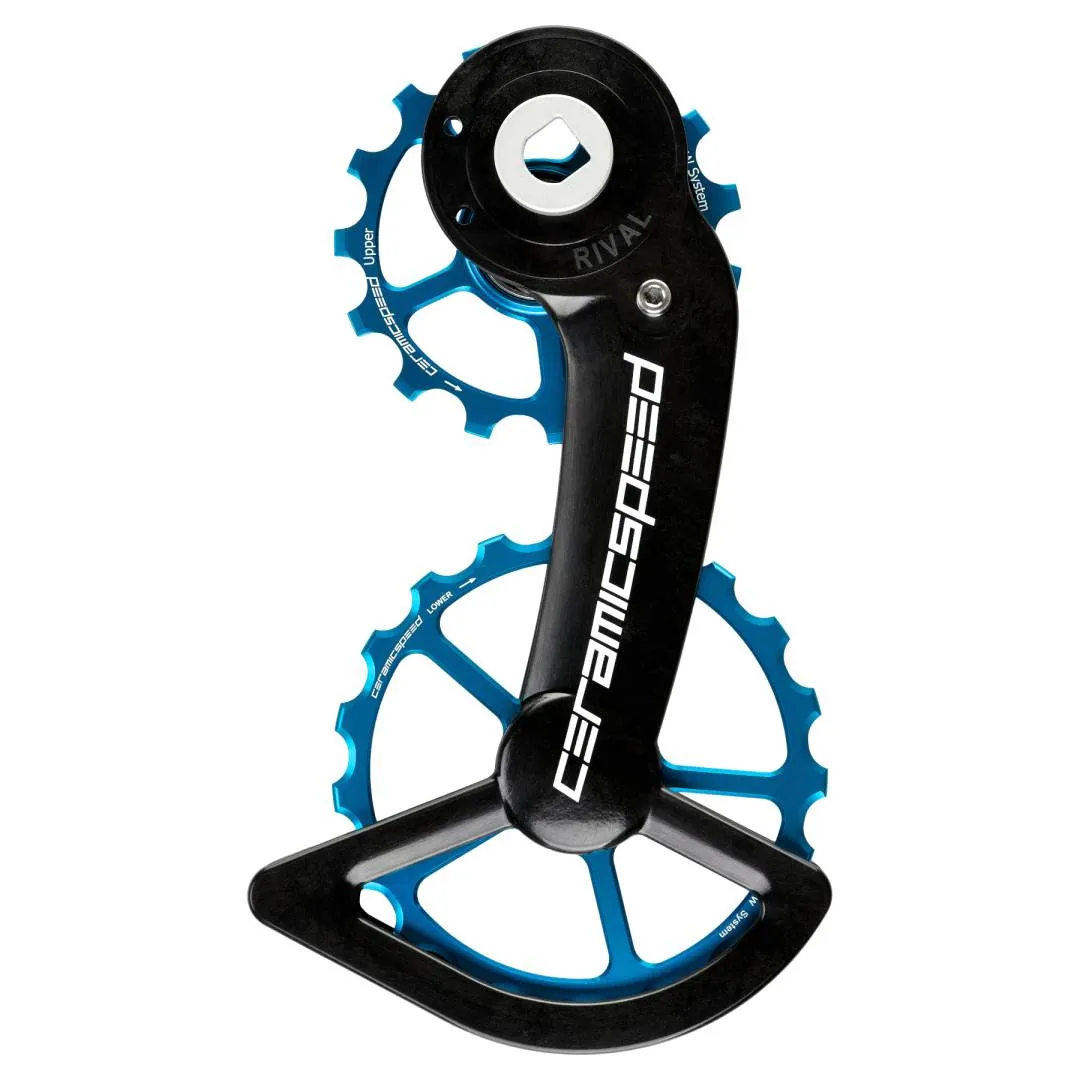 AUTHENTIC CeramicSpeed OSPW Derailleur Pulley System - For SRAM Rival AXS | 15/19 Teeth | Coate