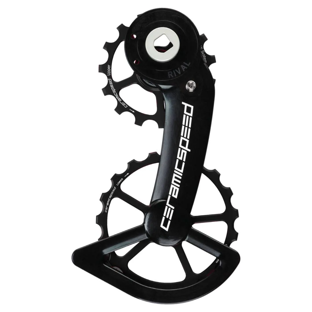 AUTHENTIC CeramicSpeed OSPW Derailleur Pulley System - For SRAM Rival AXS | 15/19 Teeth | Coate