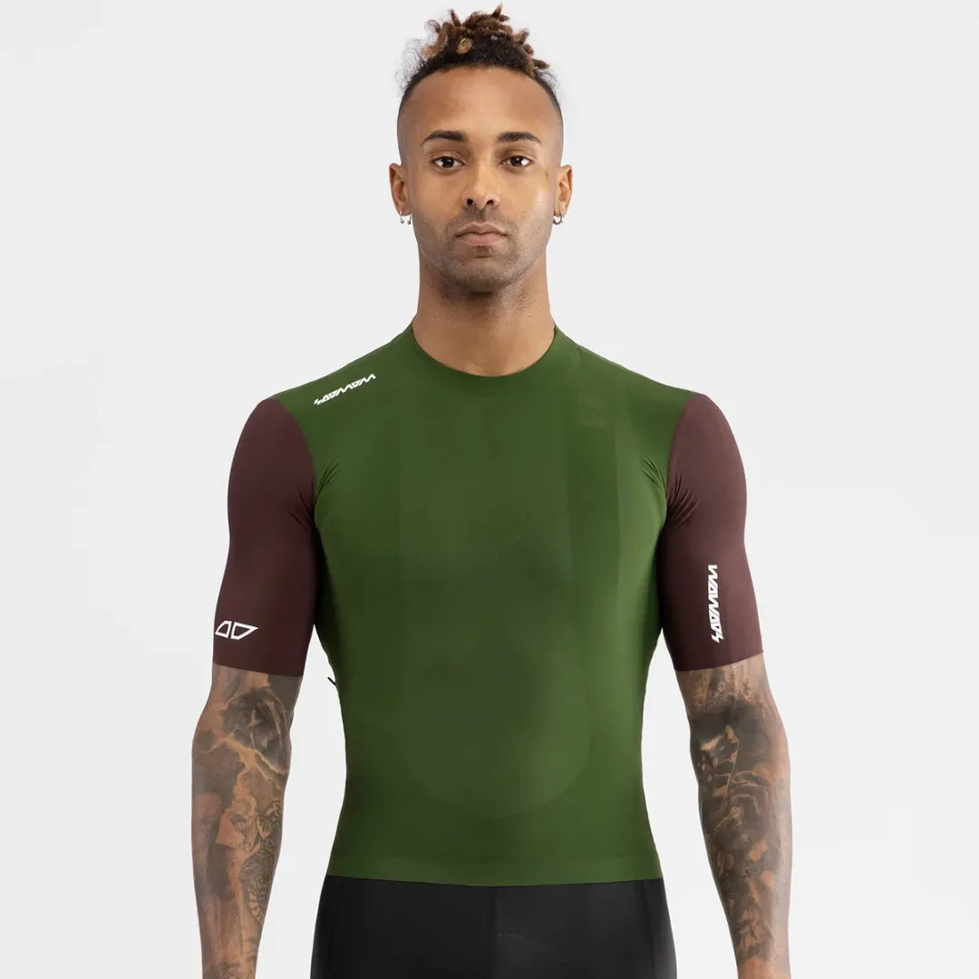 SOOMOM PRO LAB//S AERO JERSEY - MILITARY GREEN