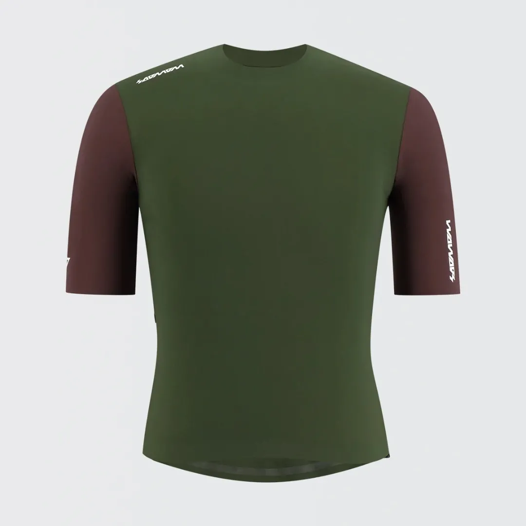 SOOMOM PRO LAB//S AERO JERSEY - MILITARY GREEN
