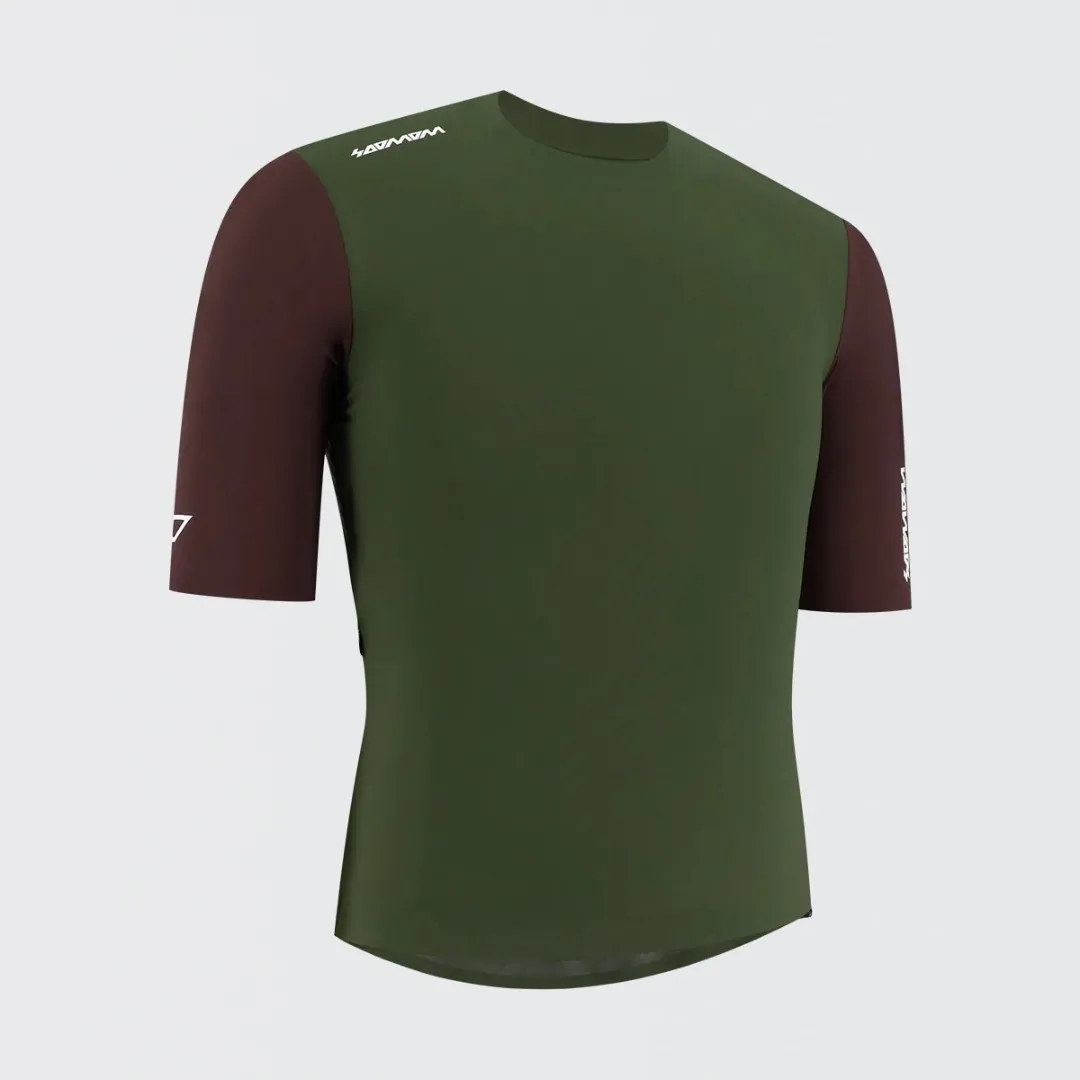 SOOMOM PRO LAB//S AERO JERSEY - MILITARY GREEN