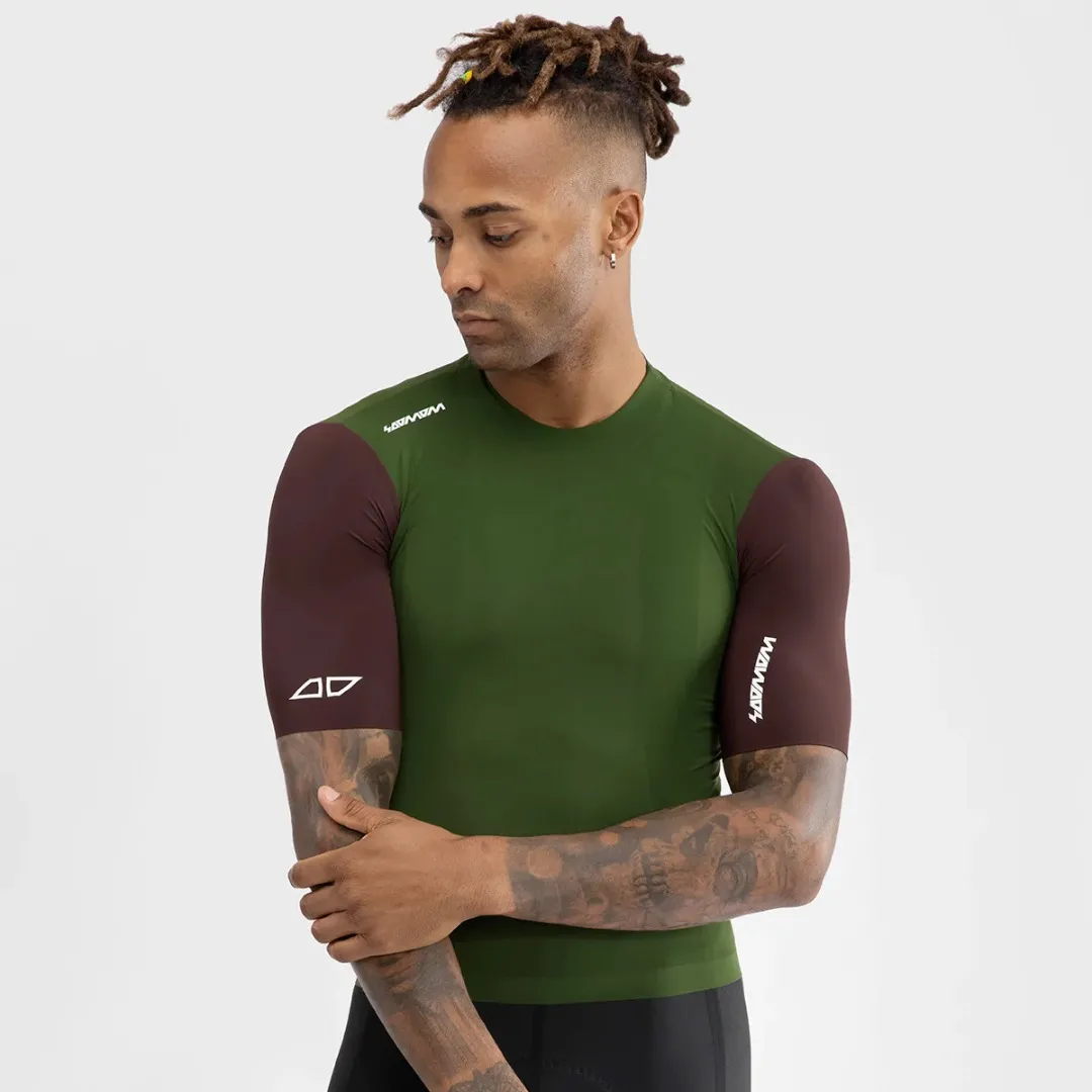 SOOMOM PRO LAB//S AERO JERSEY - MILITARY GREEN