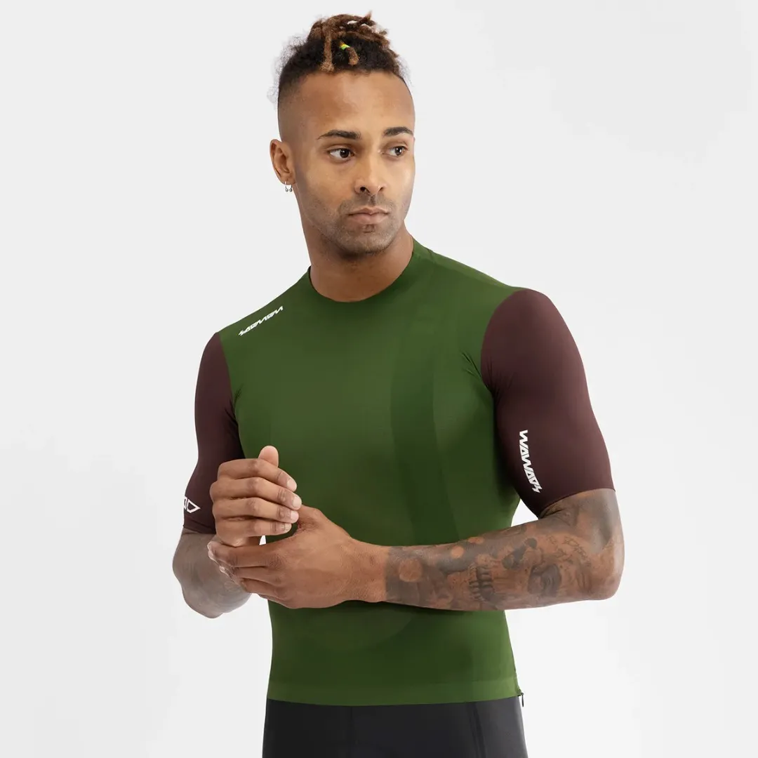 SOOMOM PRO LAB//S AERO JERSEY - MILITARY GREEN