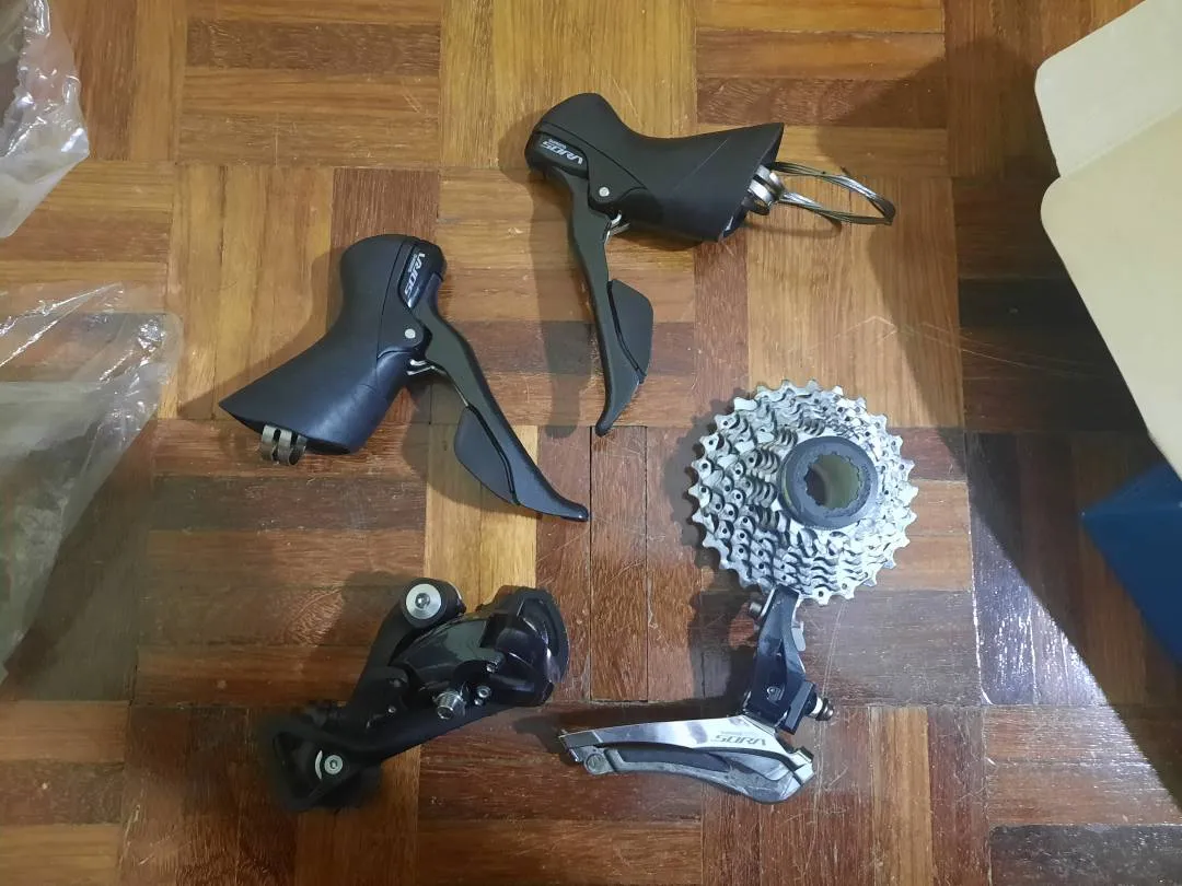 Shimano Sora partial groupset