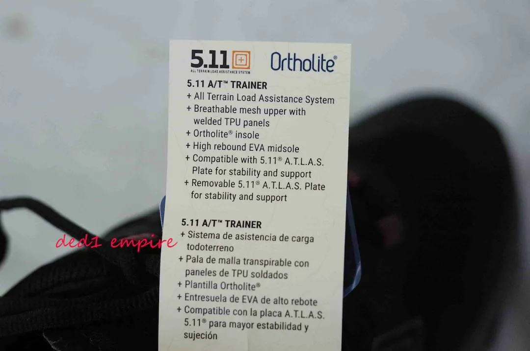 5.11 â€“ kasut sukan All Terrain (ASLI)