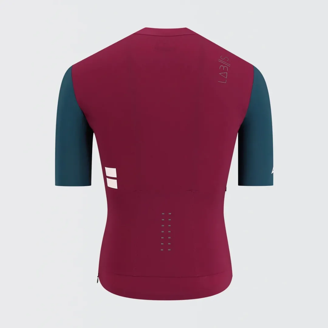 SOOMOM PRO LAB//S AERO JERSEY - WINE ROBE