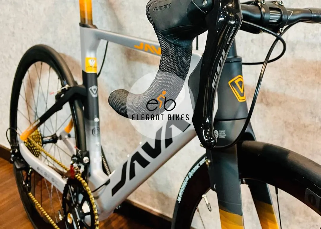 JAVA SUPREMA CARBON WHEELSET ROAD BIKE 22 SPEED SHIMANO 105 /CARBON FORK.