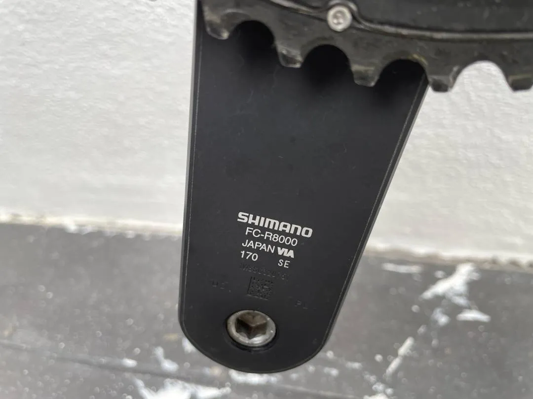 Shimano Ultegra R8000 crank 50-34T 170mm