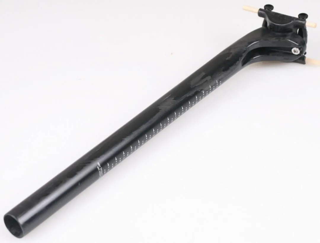 Hylix 25.4mm Offset Carbon Seatpost-Fit Cannondale SuperSix CAAD12 Synapse Super Light 127g 360mm(Bl