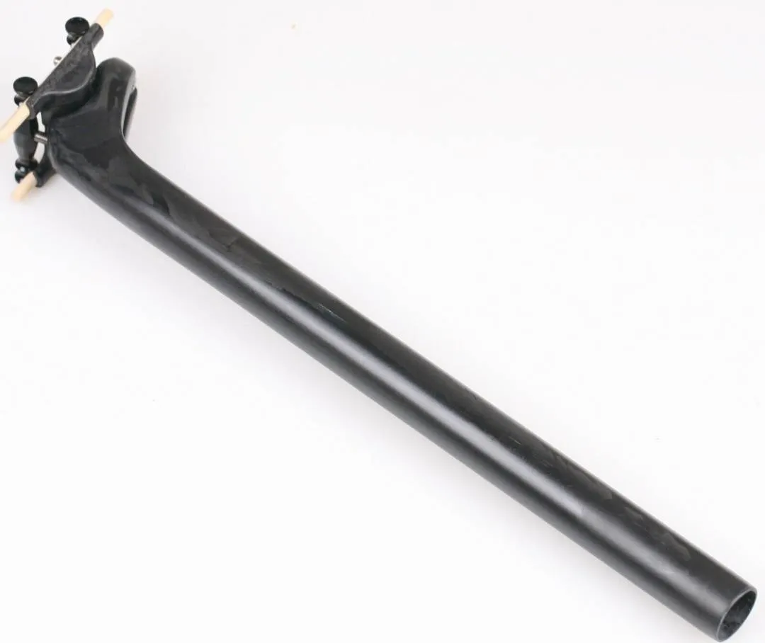 Hylix 25.4mm Offset Carbon Seatpost-Fit Cannondale SuperSix CAAD12 Synapse Super Light 127g 360mm(Bl