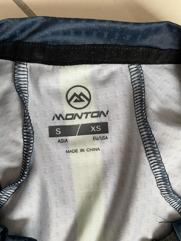 Monton Mens short sleeve cycling jersey