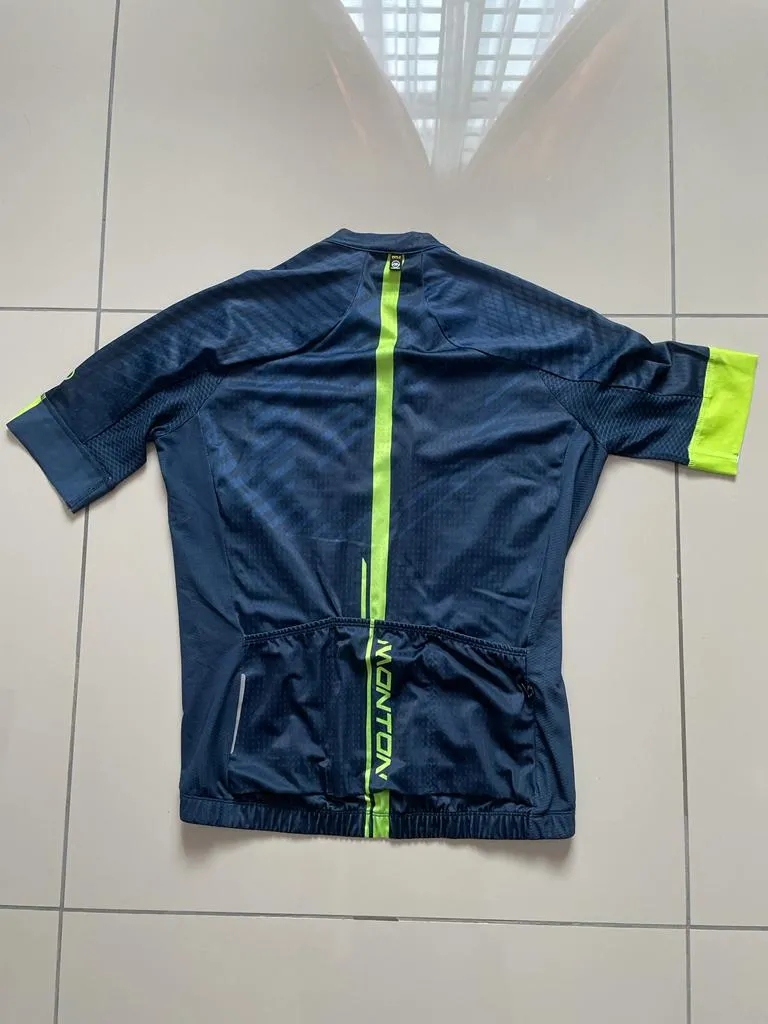 Monton Mens short sleeve cycling jersey