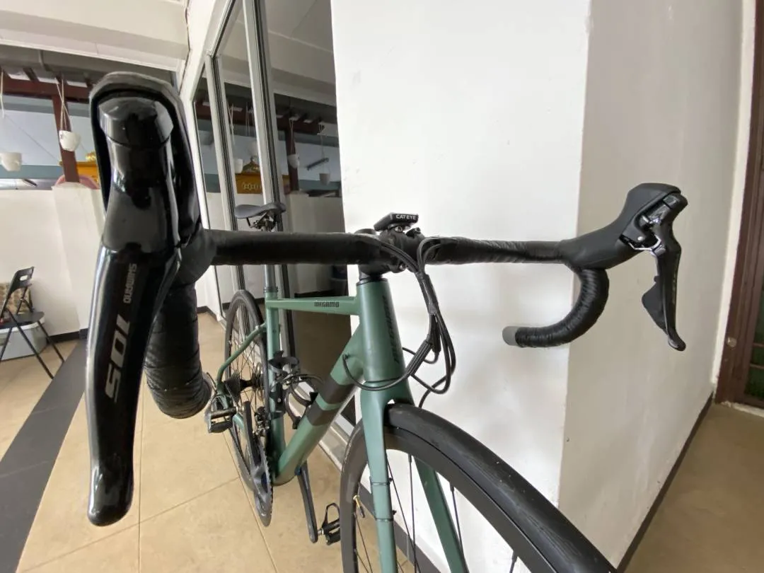 Roadbike Megamo opal lite (Army green)