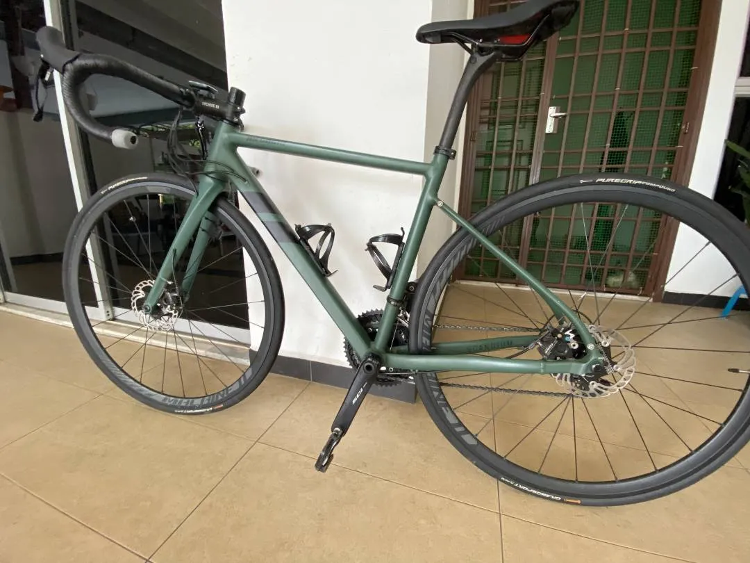 Roadbike Megamo opal lite (Army green)