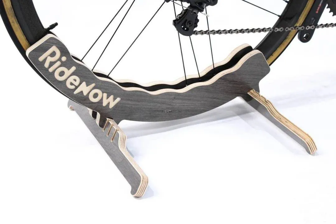 Ridenow Bike Stand Bicycle Storage Stand Repair Stand Side Stand Premium Wooden Bicycle Parking Stan