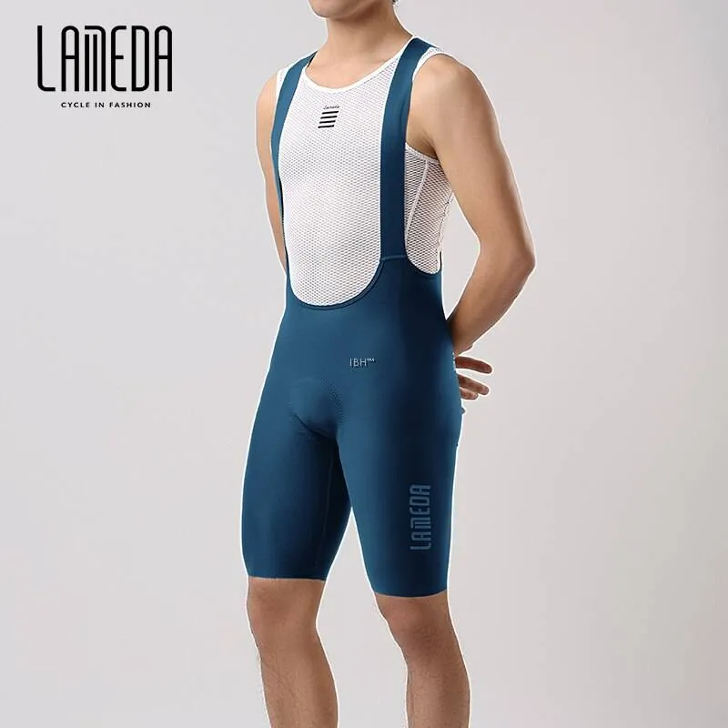 2023 LAMEDA STARLIGHT MEN CYCLING BIB SHORTSSponge Pad MTB Road Bike Pants