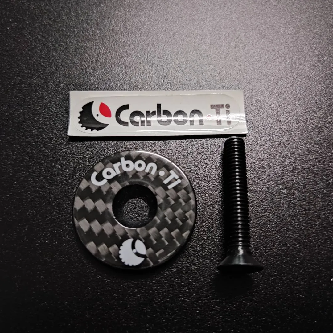 Carbon Ti X Cap Carbon Headset Cap