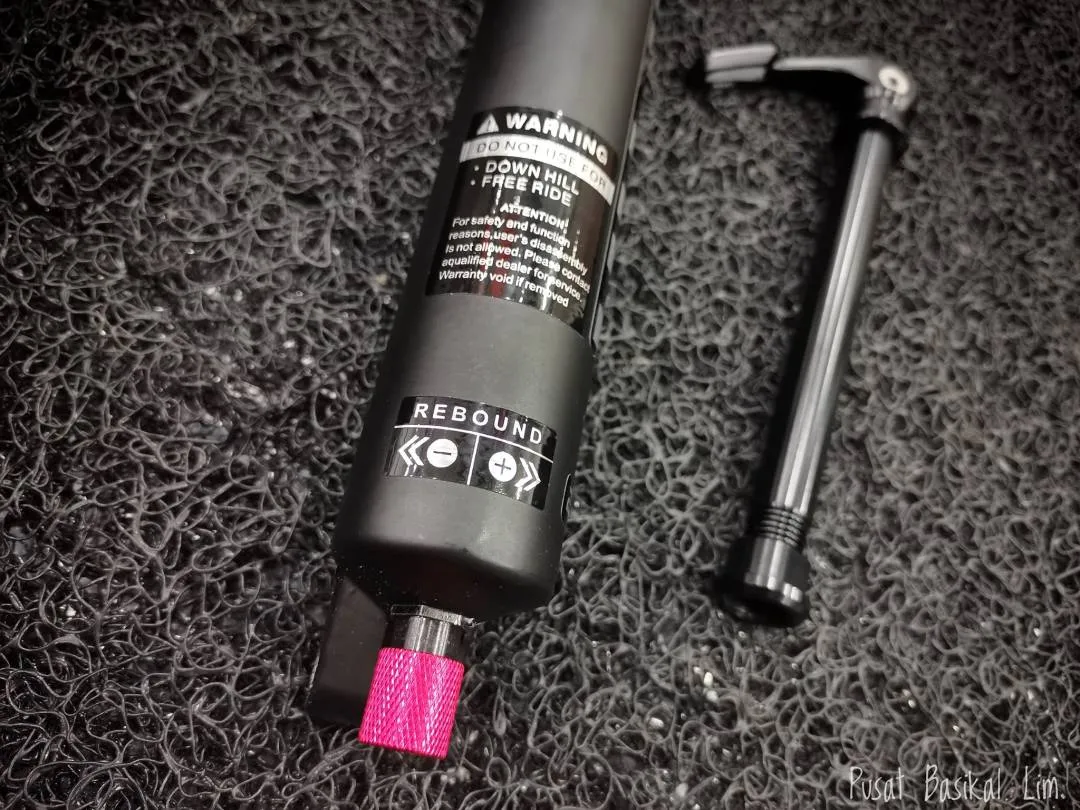 LPXX 29 Thru Axle Air Fork with Remote Lock
