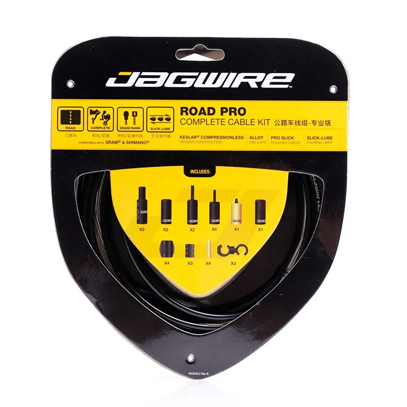 Jagwire Road Pro Complete Cable Kit Rb Housing