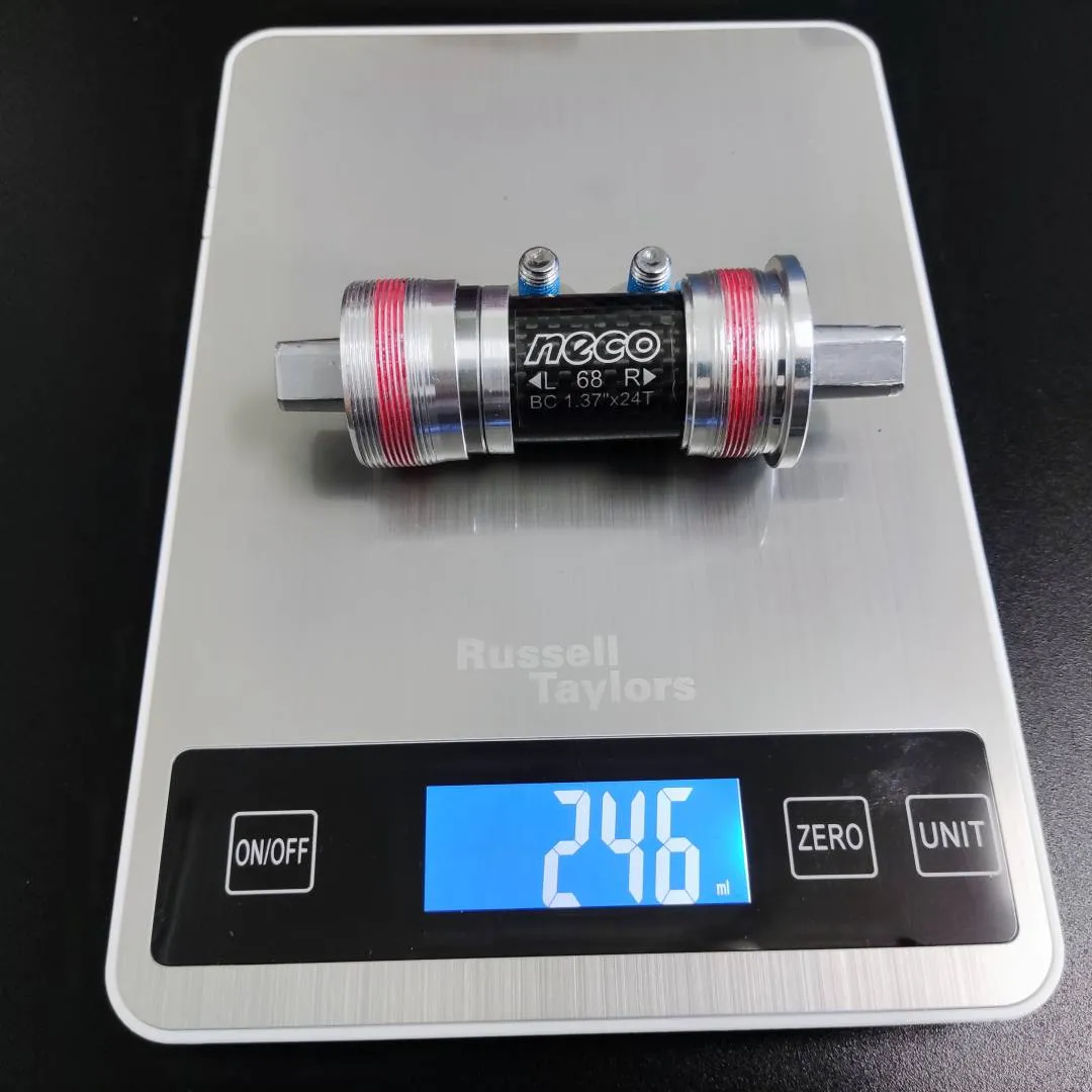 Neco Sealed Bearing 115mm BSA Bicycle Bottom Bracket
