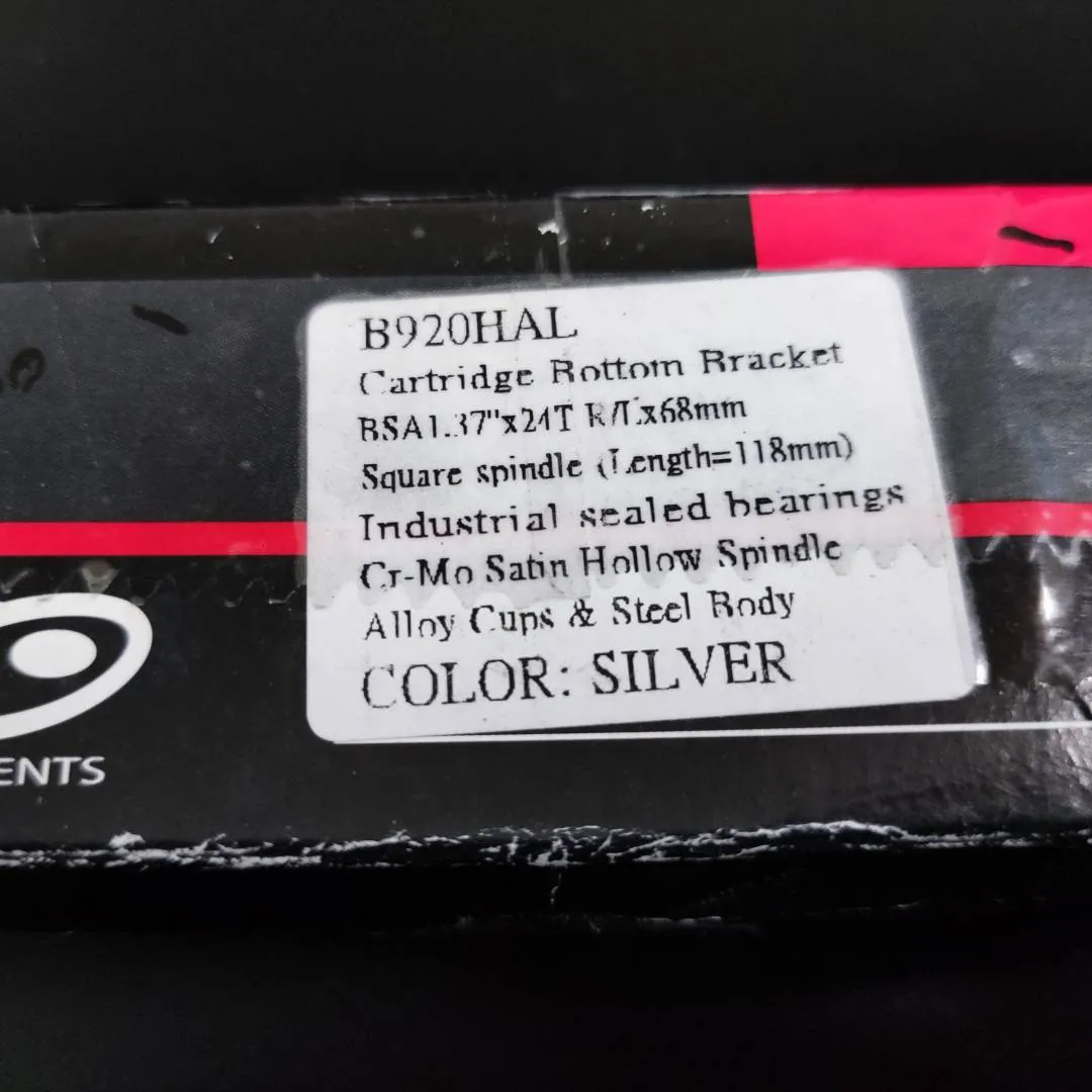 Neco Sealed Bearing 118mm BSA Bicycle Bottom Bracket