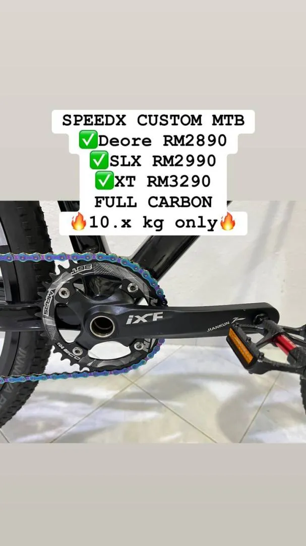 SPEEDX CARBON CUSTOM 12SPEED 10.x kg only!!!!
