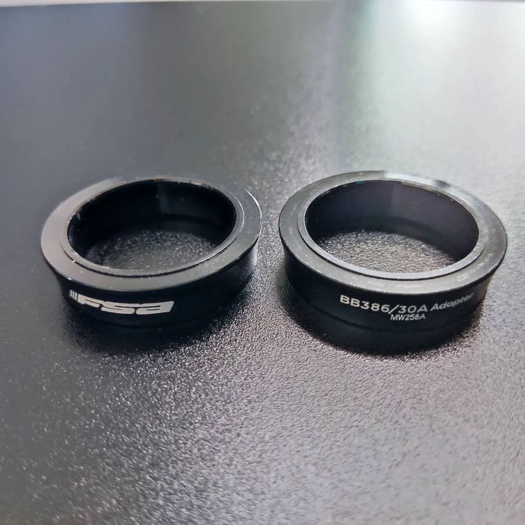 FSA Bottom Bracket Adapter For BB386/ 30A Crank Into PF30/ BB30 Frame