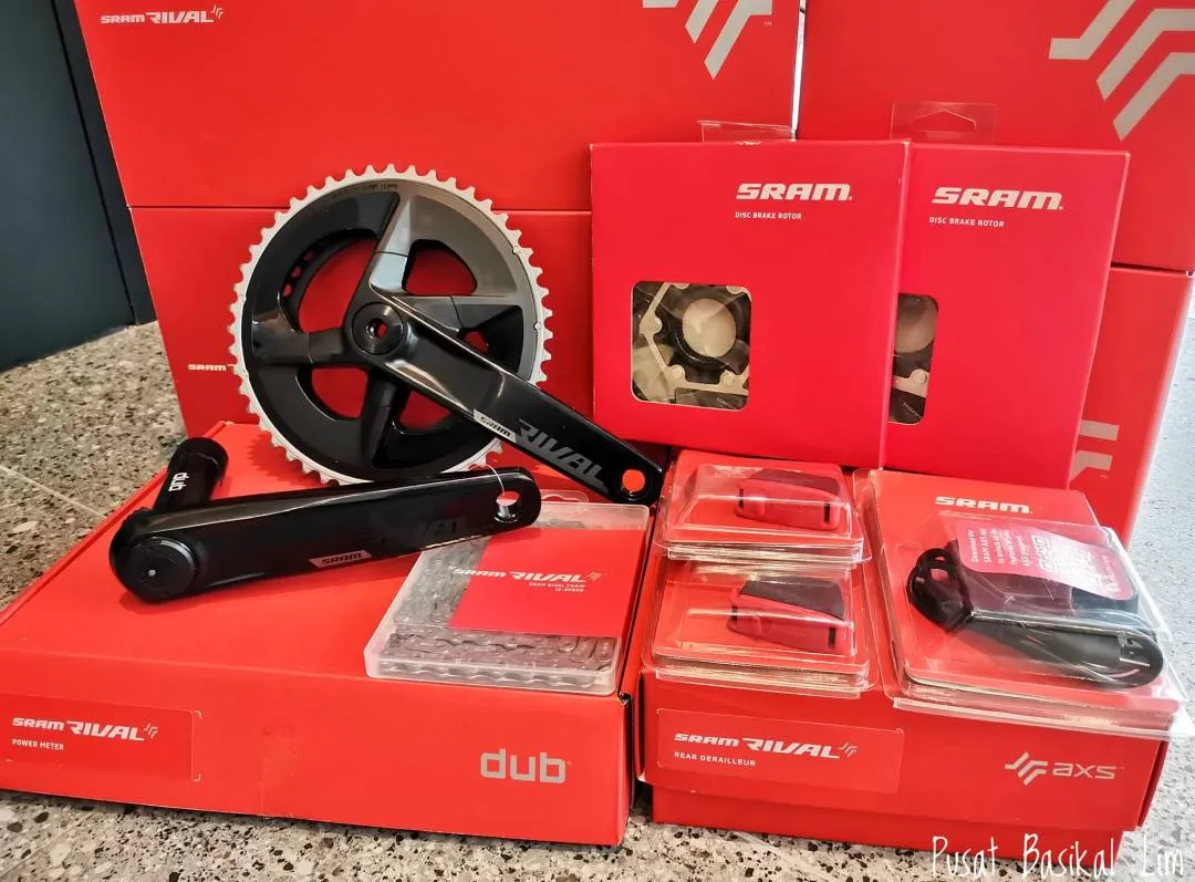 Sram Rival Etap AXS Groupset + With Power Meter