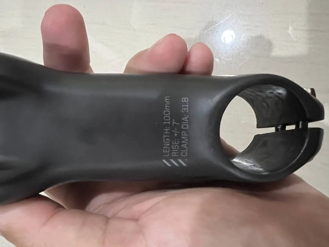 [SOLD] Bontrager Pro XXX Carbon Stem 100mm (with accessories)