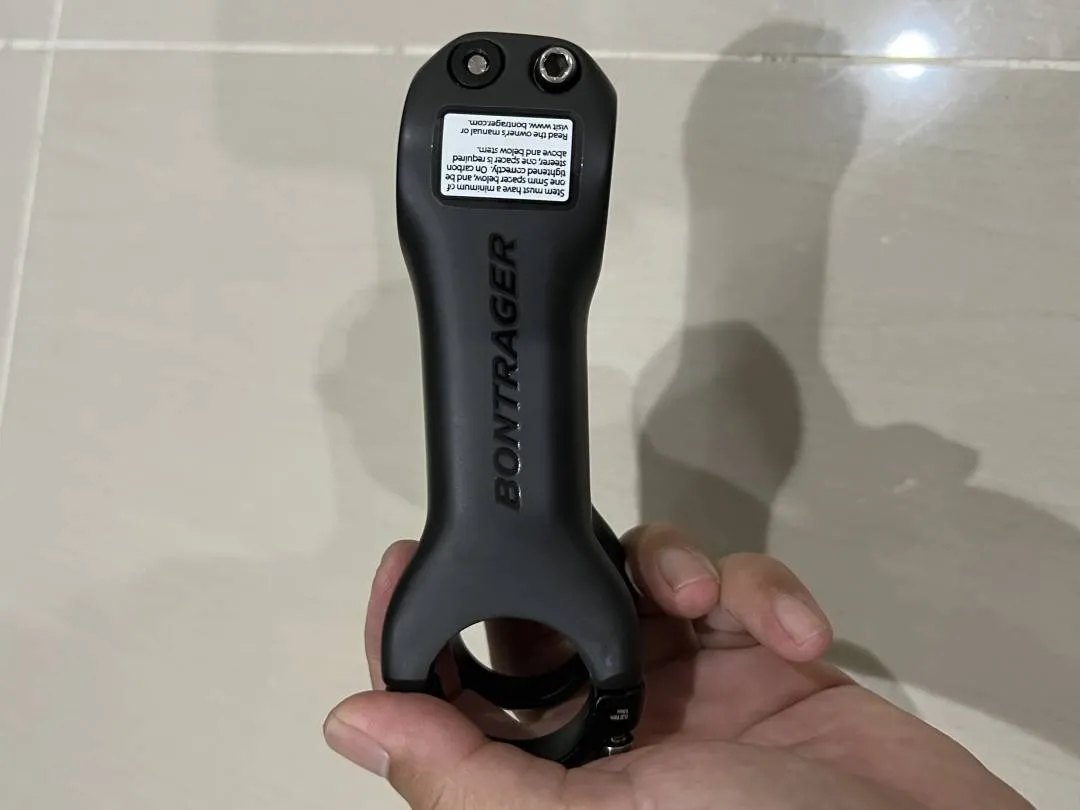 [SOLD] Bontrager Pro XXX Carbon Stem 100mm (with accessories)